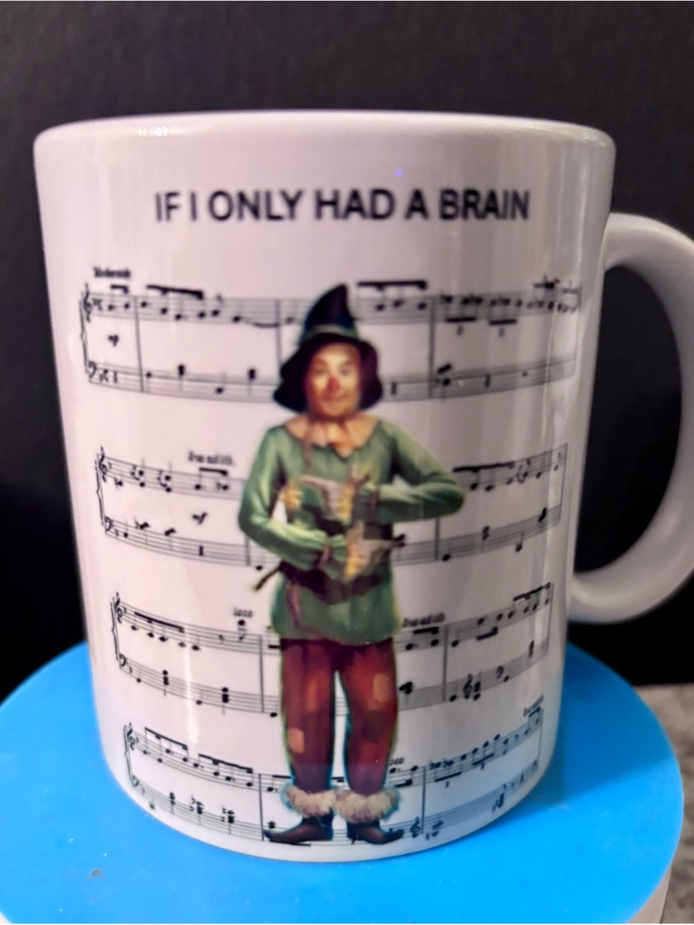 Wizard of Oz White Ceramic Character Mug Set of 4 - Picture 2 of 5